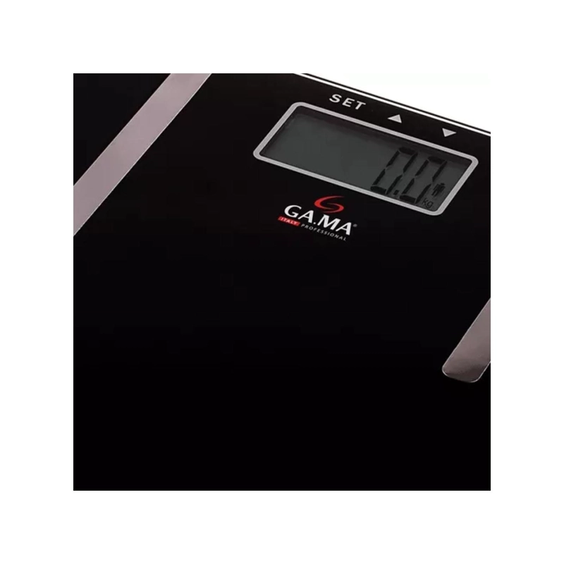 BALANZA PESO DIGITAL 150KG NEGRO LUXURY NEGRO SCF2000 GAMA - 2