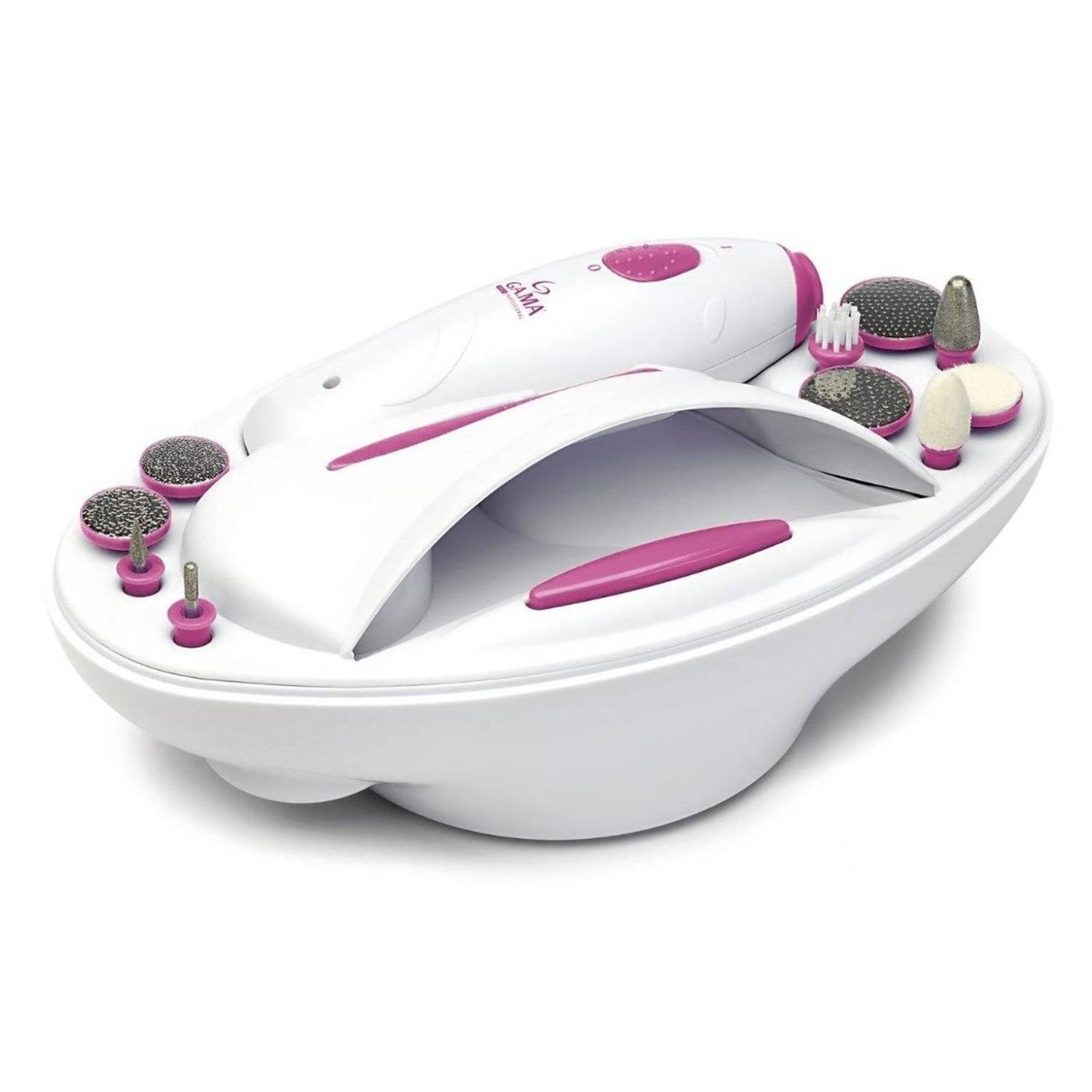 SET DE MANICURE GAMA 11 ACCESORIOS BLANCO NAIL SPA BVT - 1