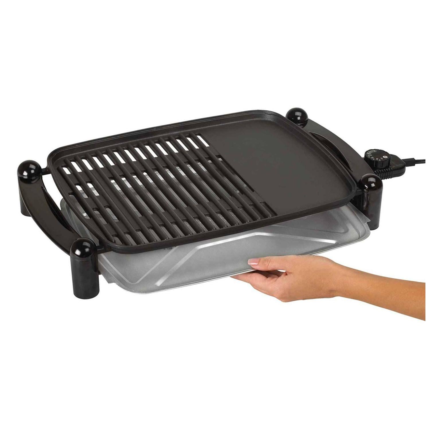 PARRILLA BLACK & DECKER ELÉCTRICA GRILL ASADOR ANTIADHERENTE IG201 - 2