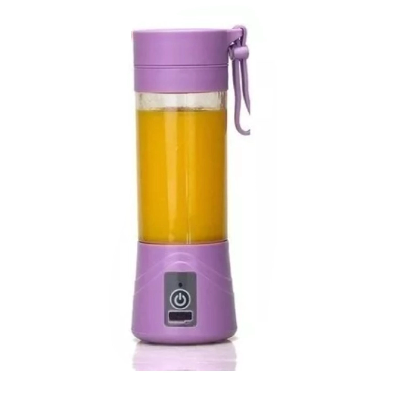 JUGUERA LICUADORA BATIDORA JUGOS PORTATIL RECARGABLE USB MORADO - 2