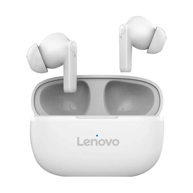 AUDÍFONOS LENOVO IN EAR TRUE WIRELESS RECARGABLES HT05 BLUETOOTH BLANCO - 1