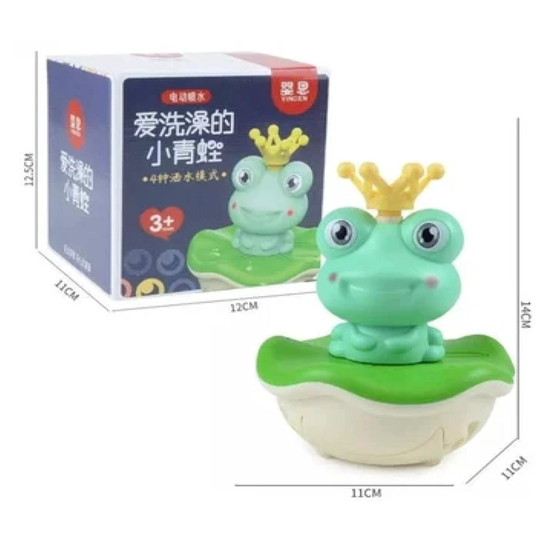 LANZA AGUA TOTAL CLICK JUGUETE TINA RANA FLOTANTE BEBES - 2