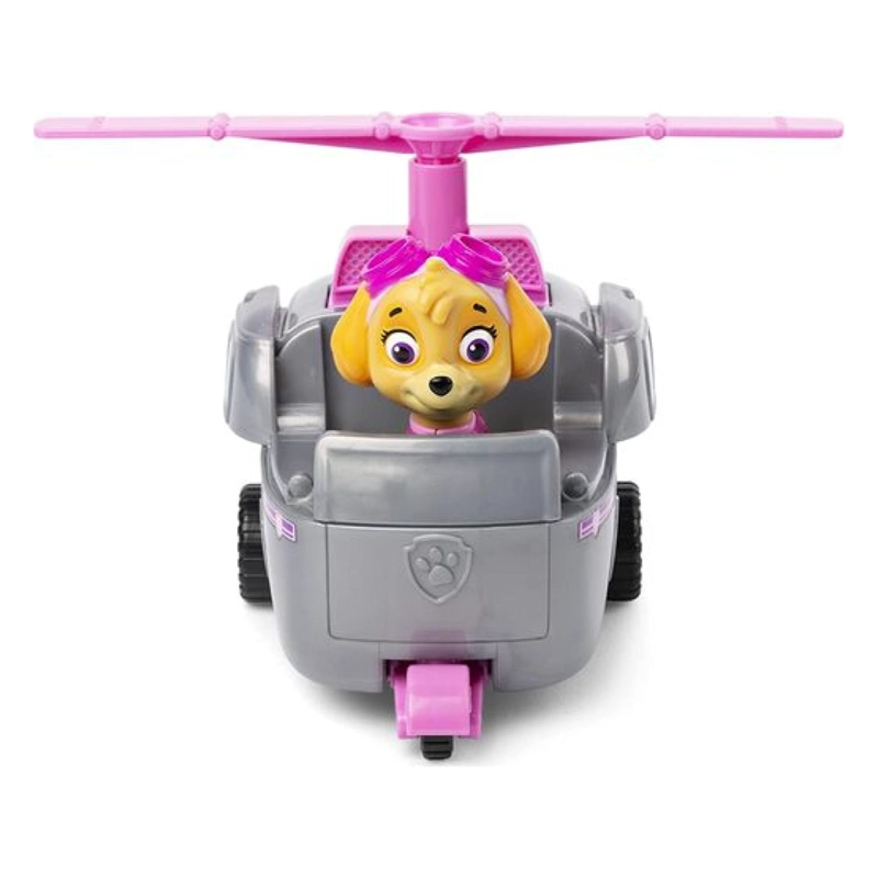 JUGUETE TOTAL CLICK SKYE HELICOPTERO GRIS FRICCION PAW PATROL - 2