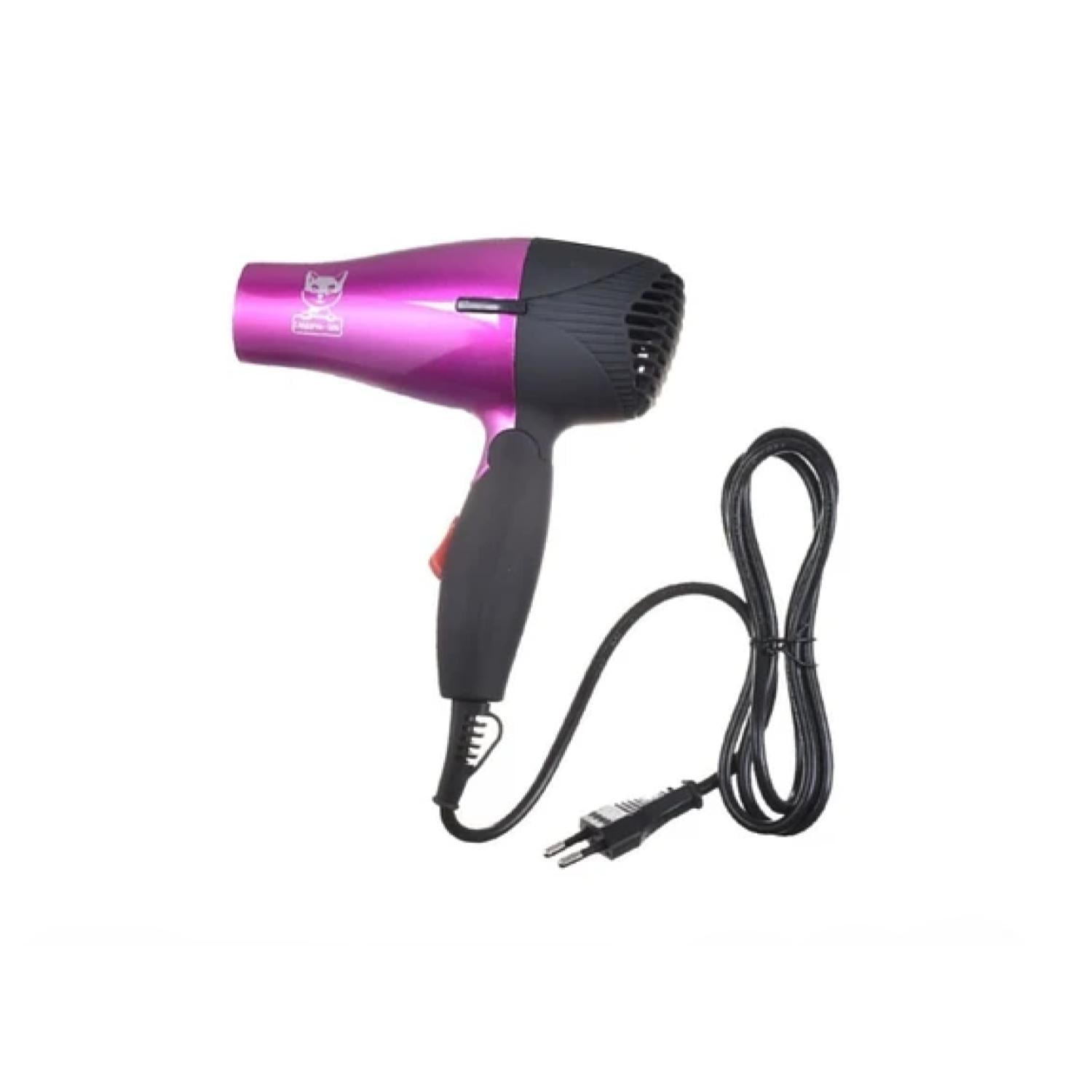 SECADOR DE CABELLO TOTAL CLICK 1500 W PORTATIL ROSADO PERROS GATOS MASCOTAS - 1