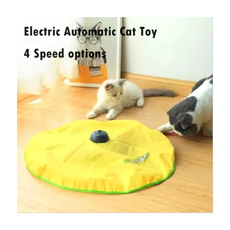 JUGUETE INTERACTIVO PERROS GATOS TOTAL CLICK GIRATORIO ELECTRONICO - 2