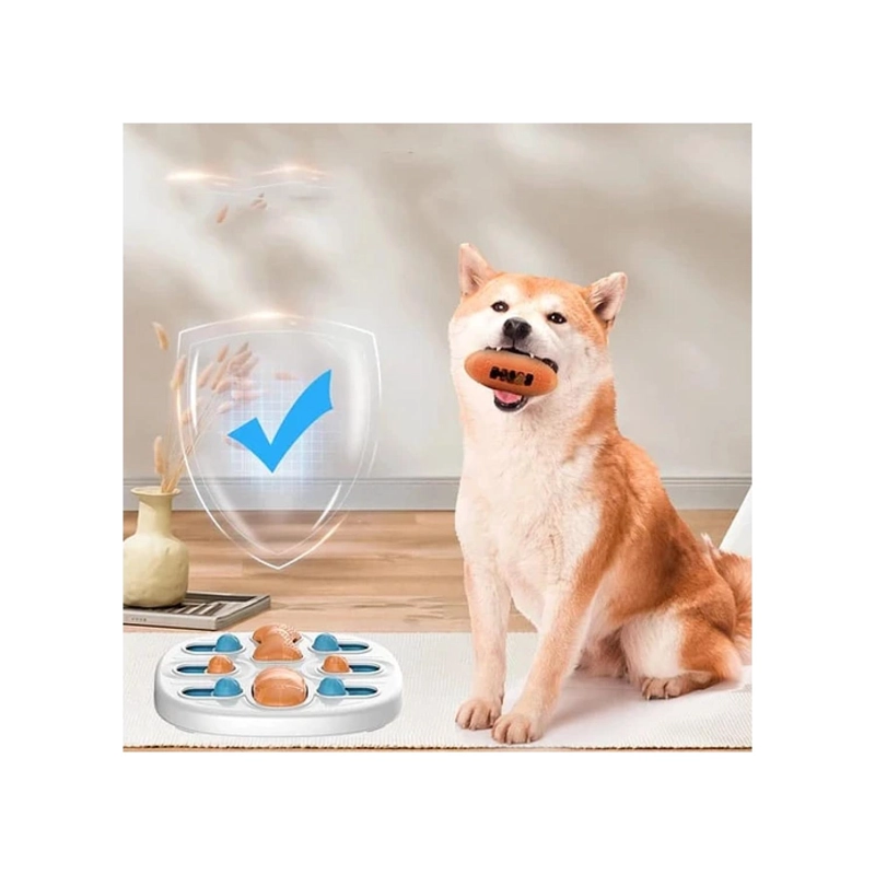 JUGUETE PERROS GATOS TOTAL CLICK DISPENSADOR DE COMIDA INTERACTIVO MASCOTAS - 3