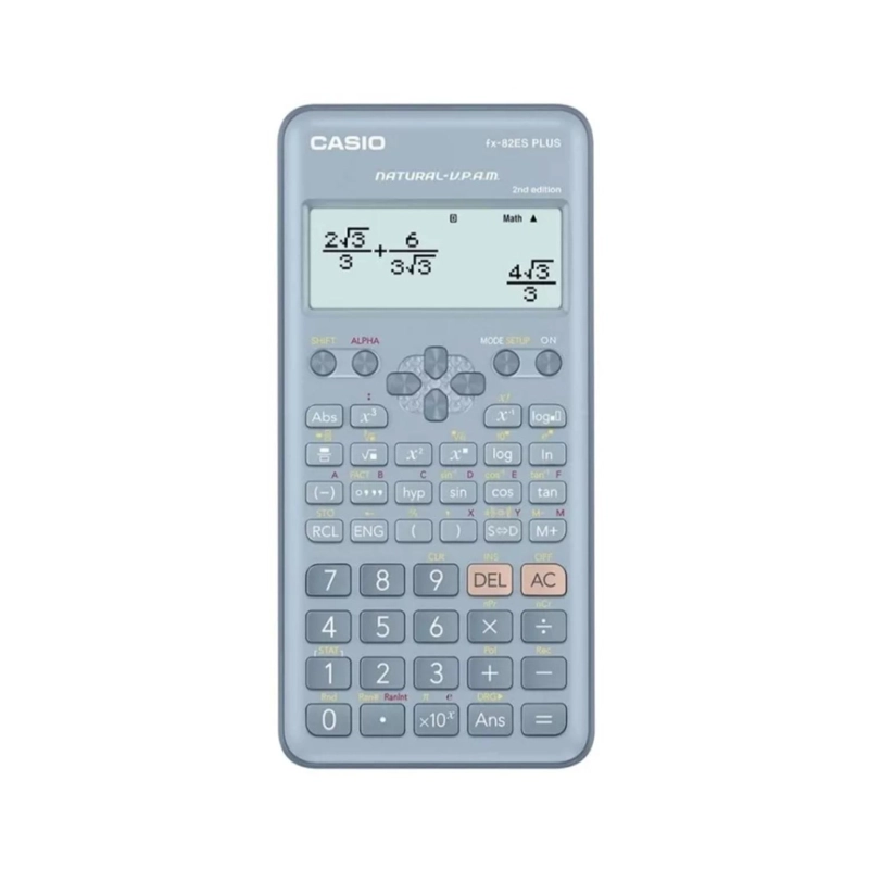 CALCULADORA CIENTIFICA 252 FUNCIONES CELESTE FX-82ES PLUS CASIO - 1