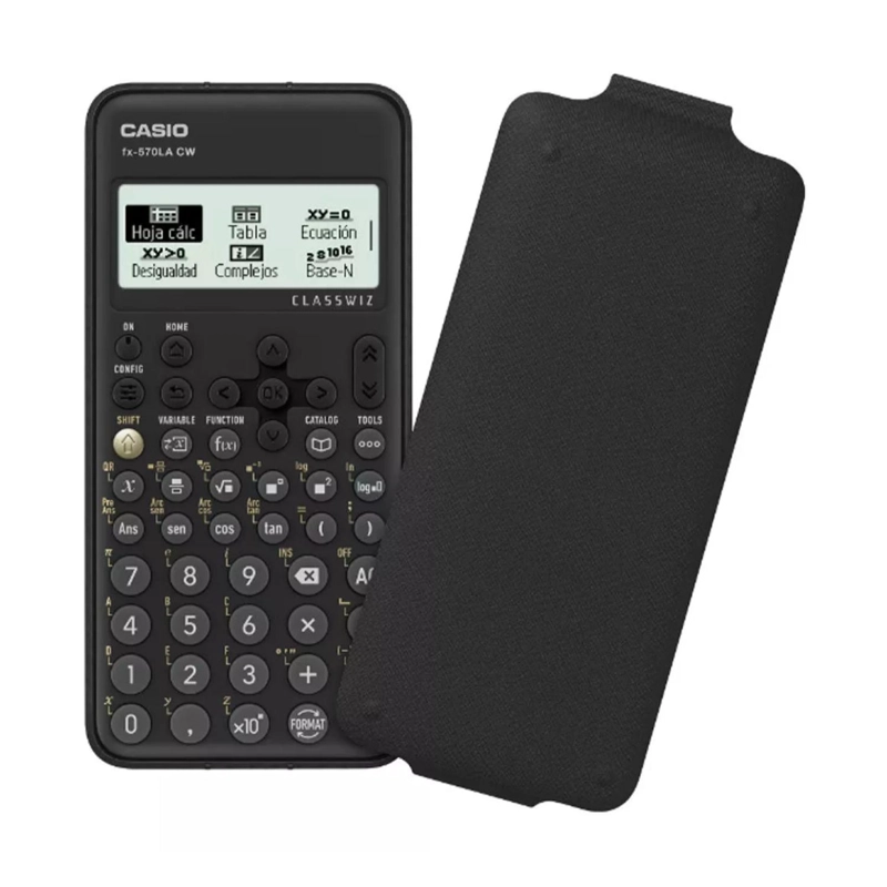 CALCULADORA CASIO NEGRO CIENTIFICA CLASSWIZ FX-570LA CW - 2