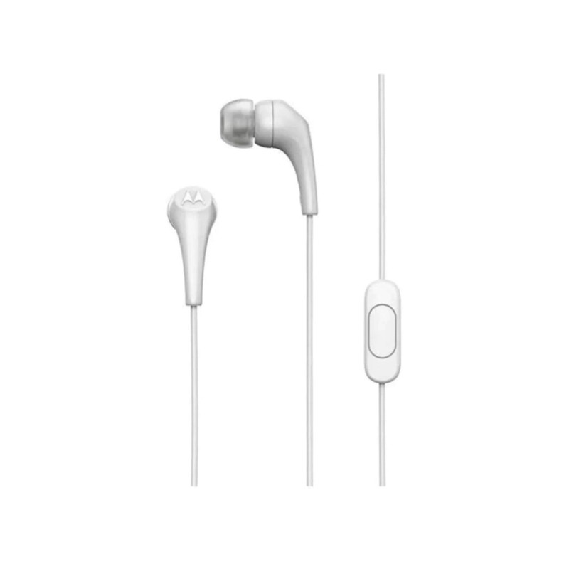 AUDÍFONOS MOTOROLA TRUE WIRELESS MANOS LIBRES EARBUDS 2 BLUETOOTH BLANCO CONECTOR JACK 3.5MM - 1