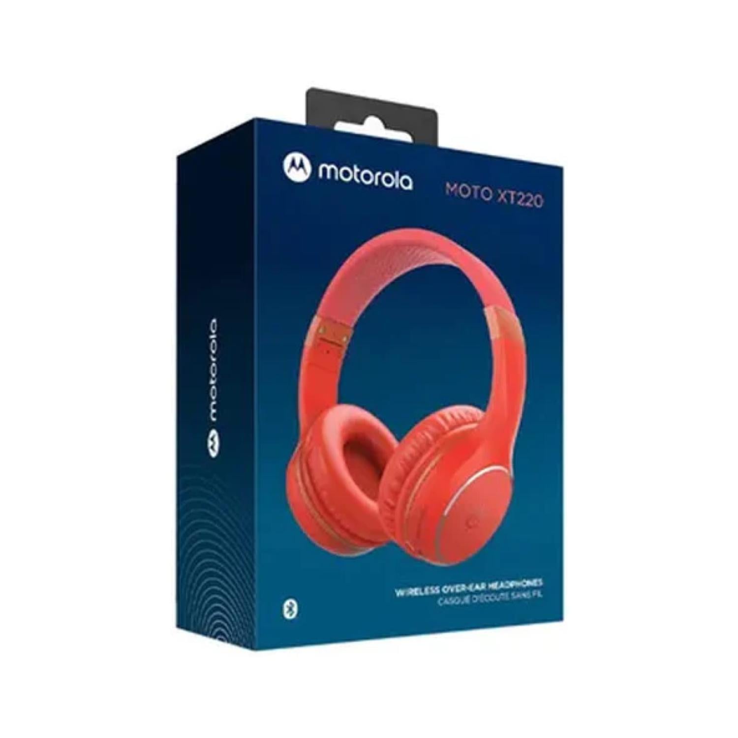 AUDÍFONOS MOTOROLA MANOS LIBRES XT 220 BLUETOOTH ROJO - 2