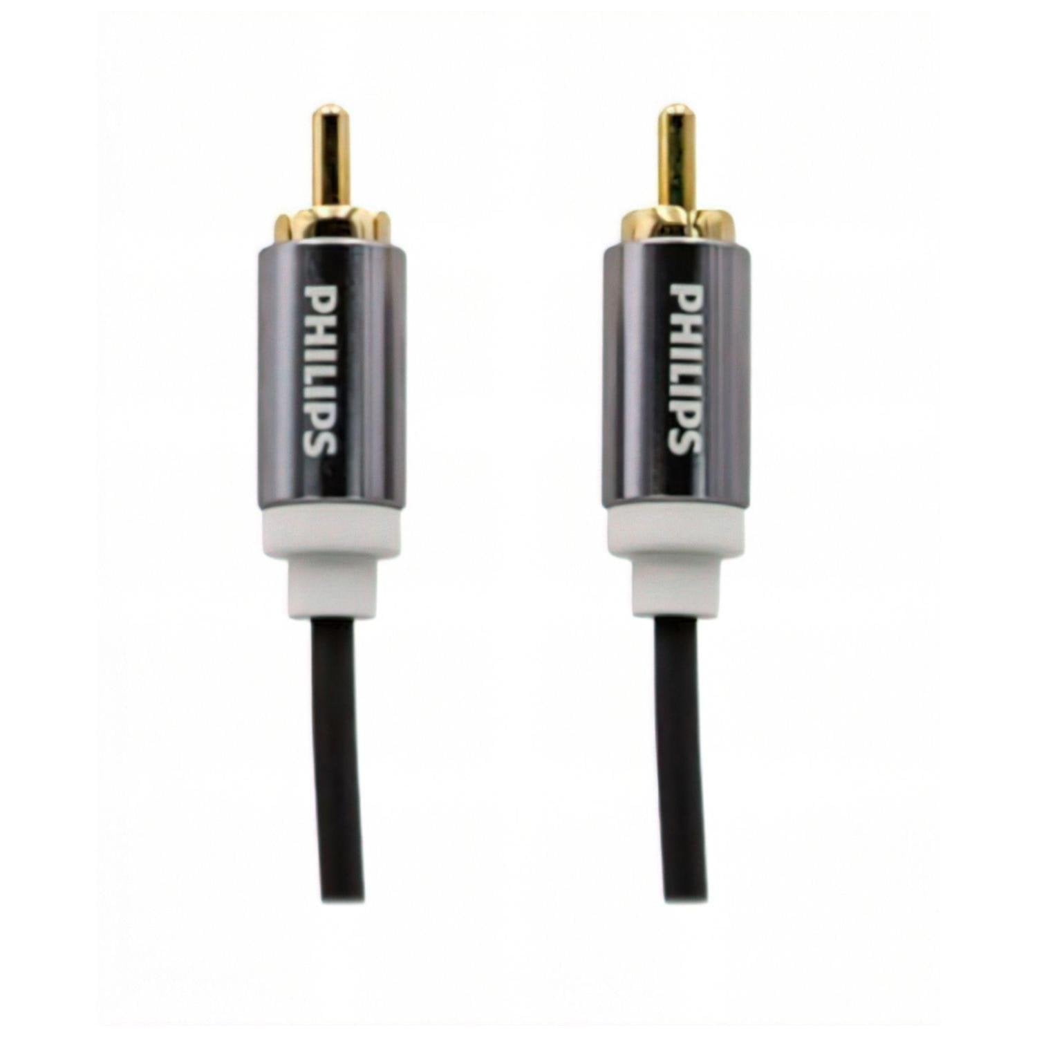 CABLE MINI JACK 3.5MM PHILIPS AUDIO AUXILIAR 1 RCA A 1 RCA PD 1.2MTS - 1