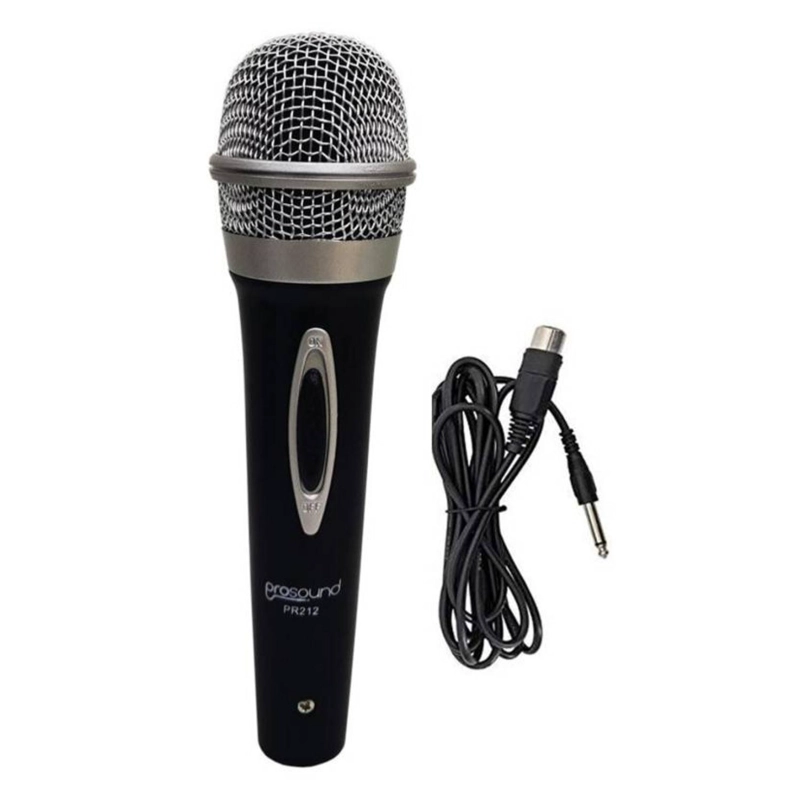 MICRÓFONO PROSOUND UNIDIRECCIONAL CABLE 3MTS NEGRO - 2