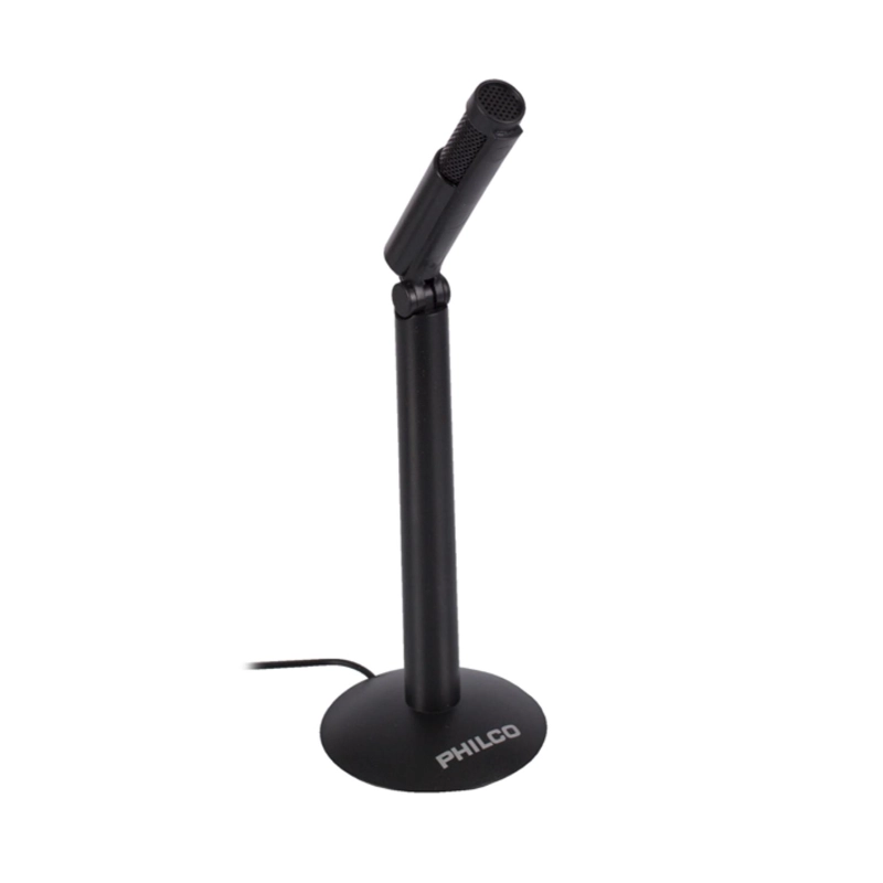 MICRÓFONO PHILCO MULTIMEDIA JACK 3.5 NEGRO MIC-10 - 1