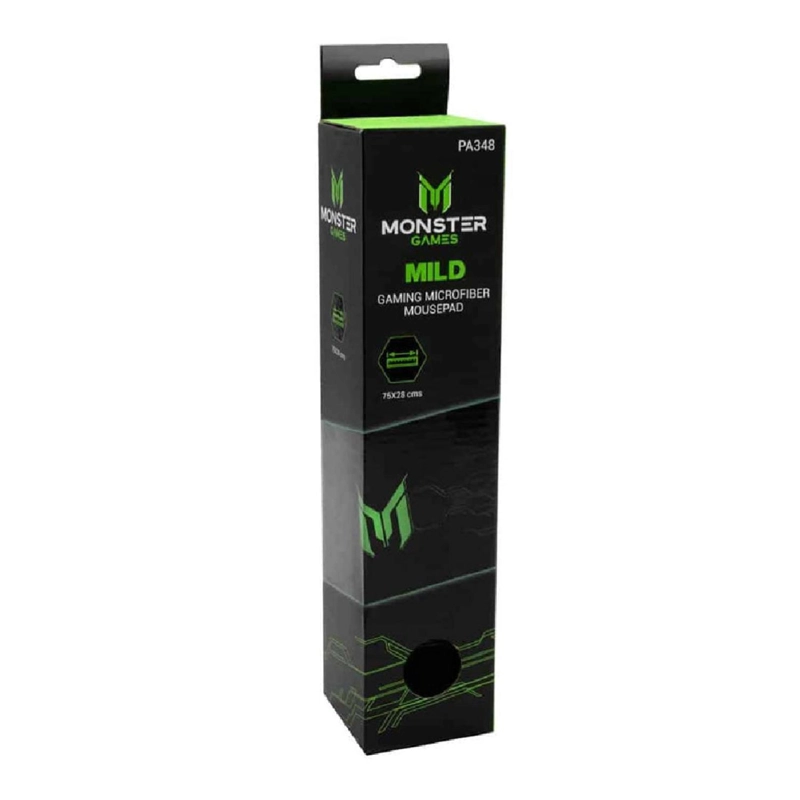 MOUSEPAD MONSTER GAMER XL 75X28CM NEGRO MILD GAMES - 2