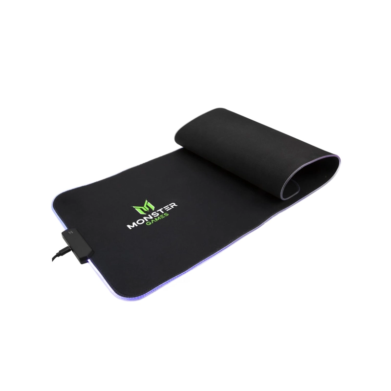 MOUSEPAD MONSTER GAMES GAMER USB RGB XL 80X30CM XTREME - 2