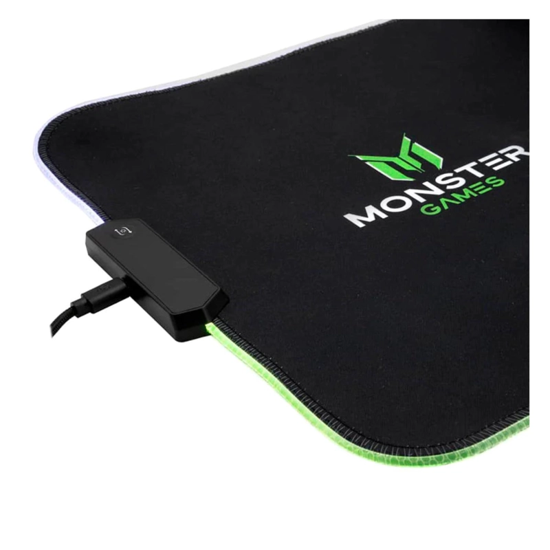 MOUSEPAD MONSTER GAMES GAMER USB RGB XL 80X30CM XTREME - 3