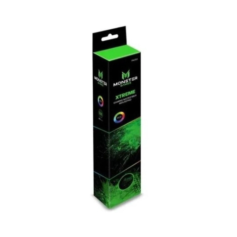 MOUSEPAD MONSTER GAMES GAMER USB RGB XL 80X30CM XTREME - 4