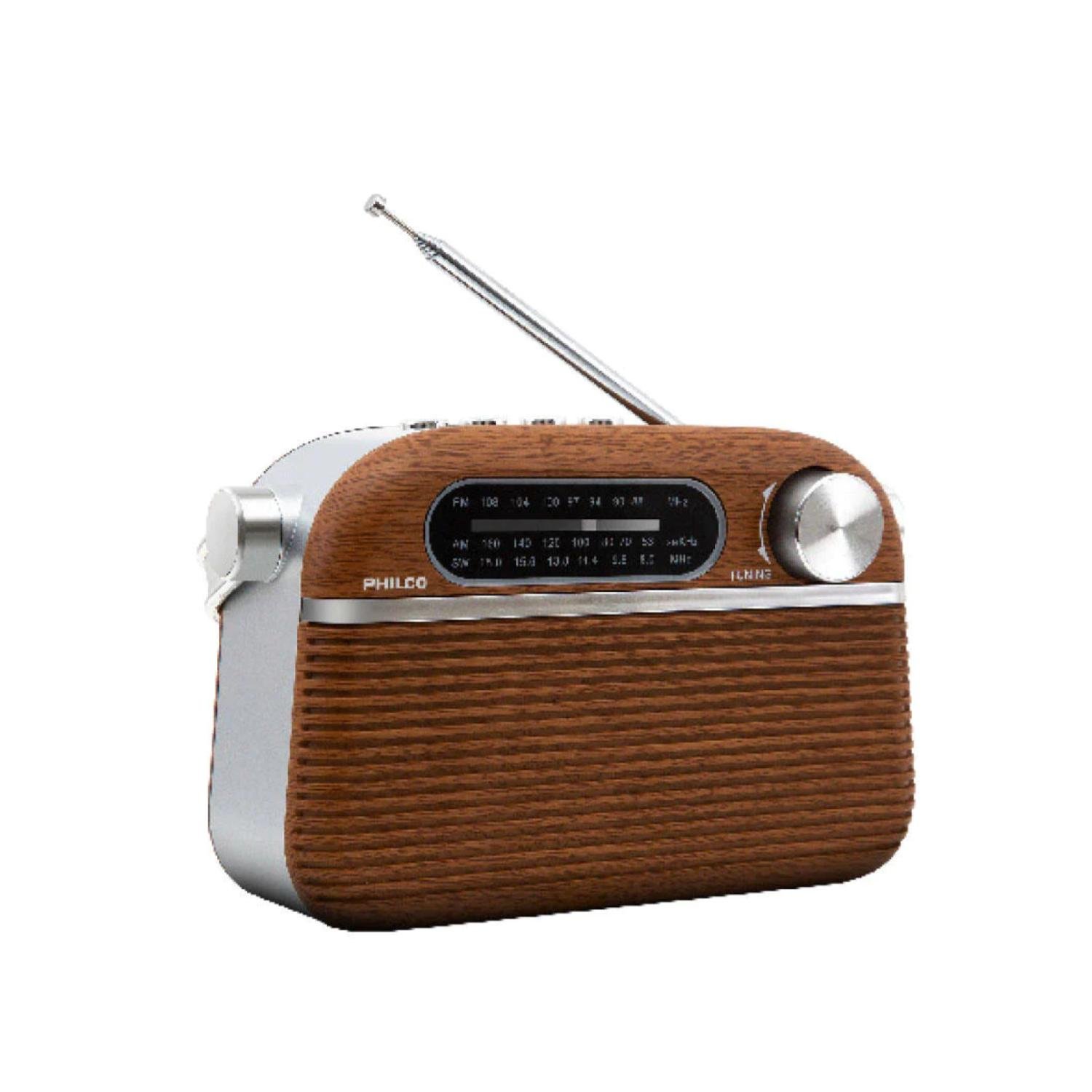 RADIO VINTAGE BLUETOOTH AM FM USB CAFE VT329 PHILCO - 2