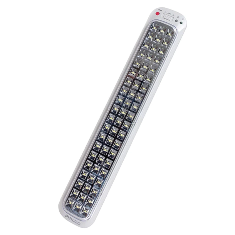 LAMPARA DE EMERGENCIA 60 LED 3W IP20 BLANCO PHILCO - 1