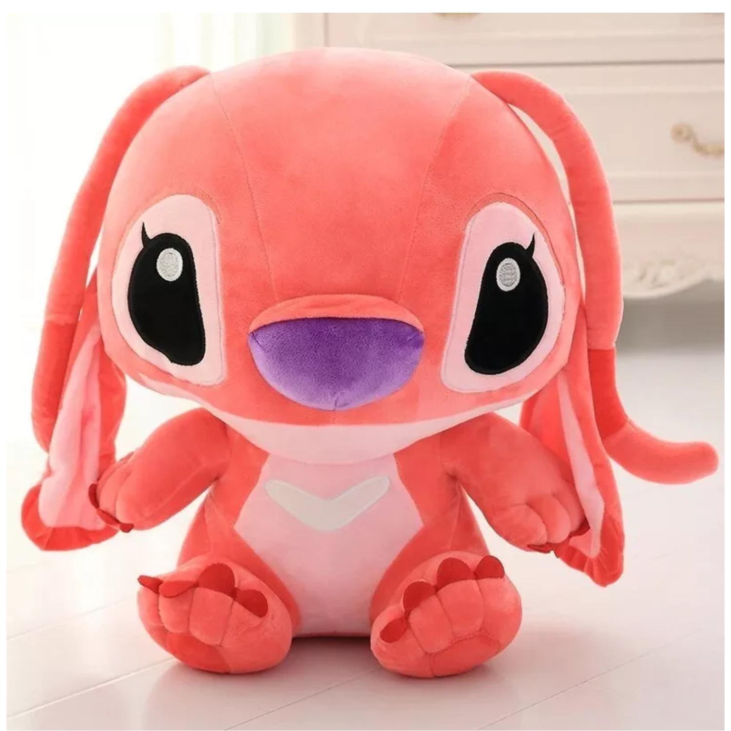 PELUCHE TOTAL CLICK JUGUETE ANGEL BEBÉ 80 CM CON SONIDOS ROSADO - 2