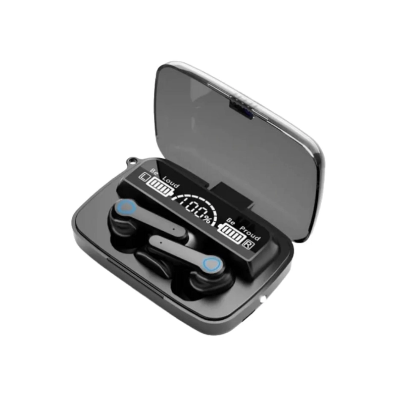 AUDÍFONOS TOTAL CLICK IN EAR TRUE WIRELESS MANOS LIBRES RECARGABLES BLUETOOTH NEGRO - 1