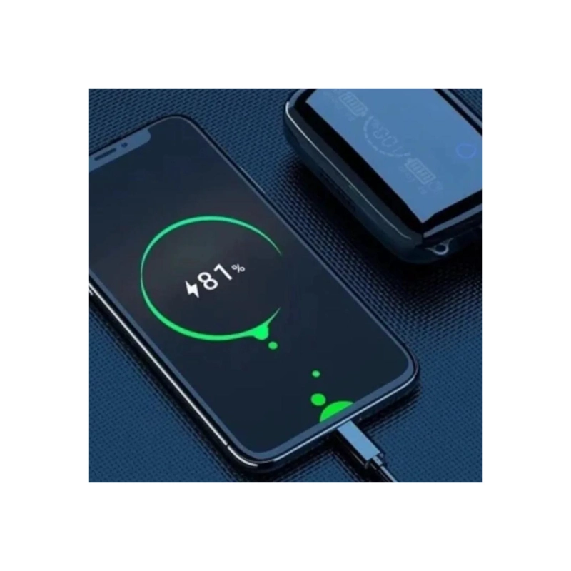 AUDÍFONOS TOTAL CLICK IN EAR TRUE WIRELESS MANOS LIBRES RECARGABLES BLUETOOTH NEGRO - 2