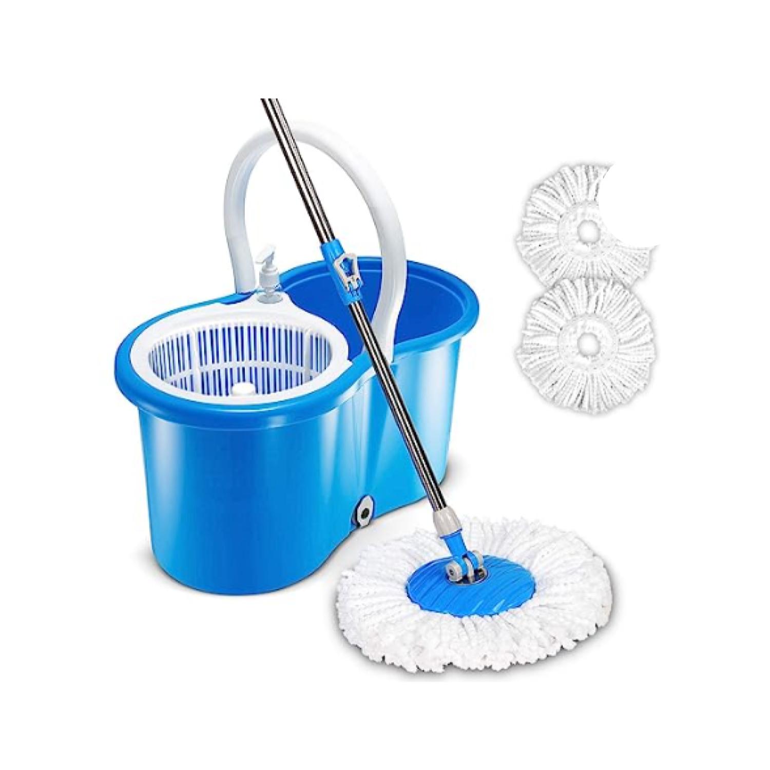 MOPA TRAPEADORA GIRATORIA 360° CON CUBETA - 1
