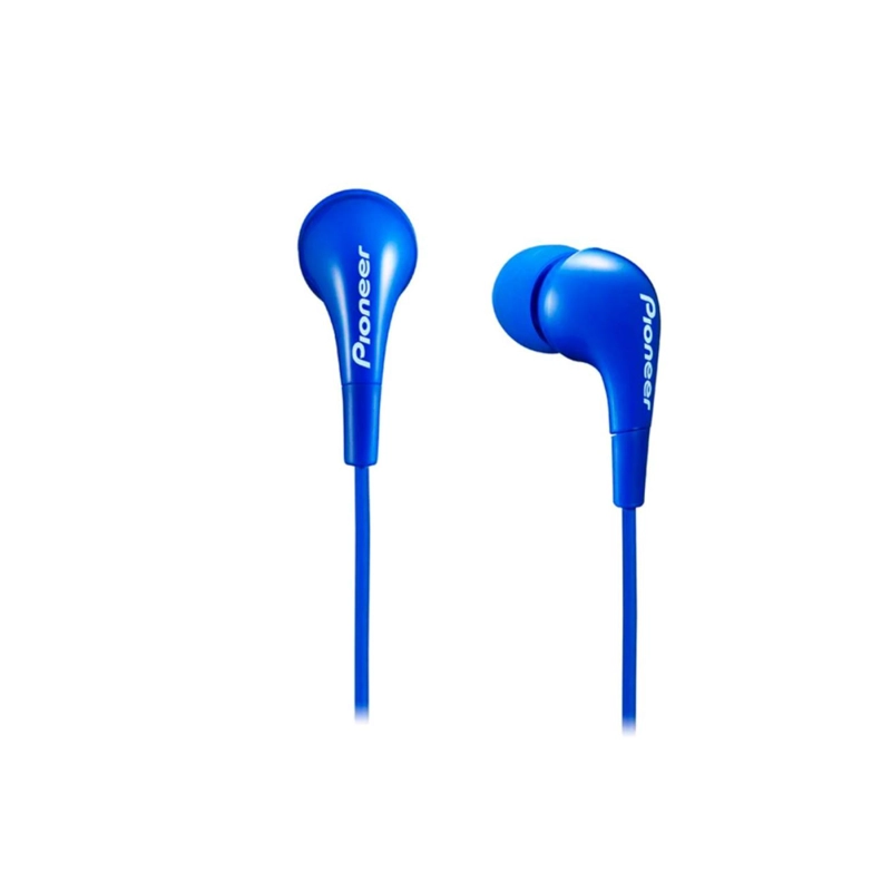AUDÍFONOS PIONEER IN EAR 1.2M SE-CL502 PIONNER AZUL CONECTOR JACK 3.5MM - 1
