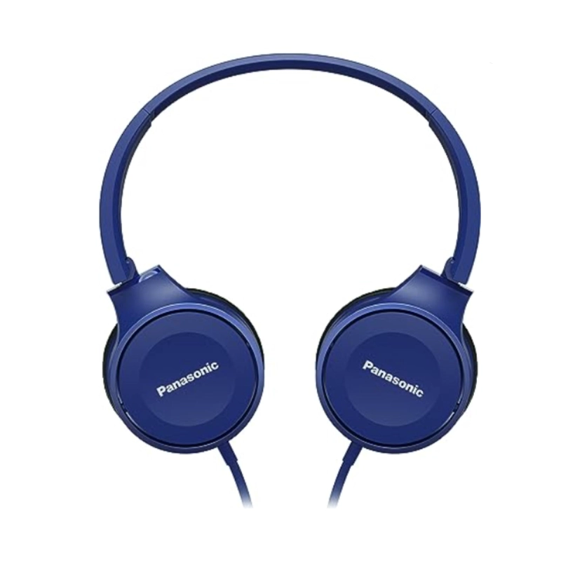 AUDÍFONOS PANASONIC HEADSET MANOS LIBRES RP-HF100 AZUL CONECTOR JACK 3.5MM - 2