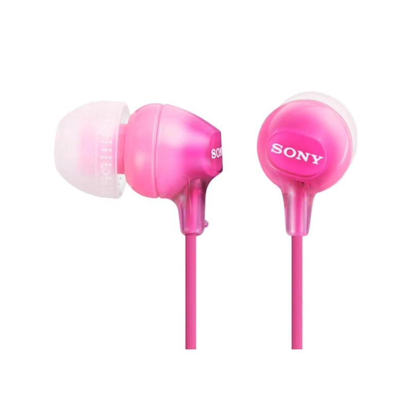 AUDÍFONOS SONY IN EAR MDREX15P ROSADO CONECTOR JACK 3.5MM - 1