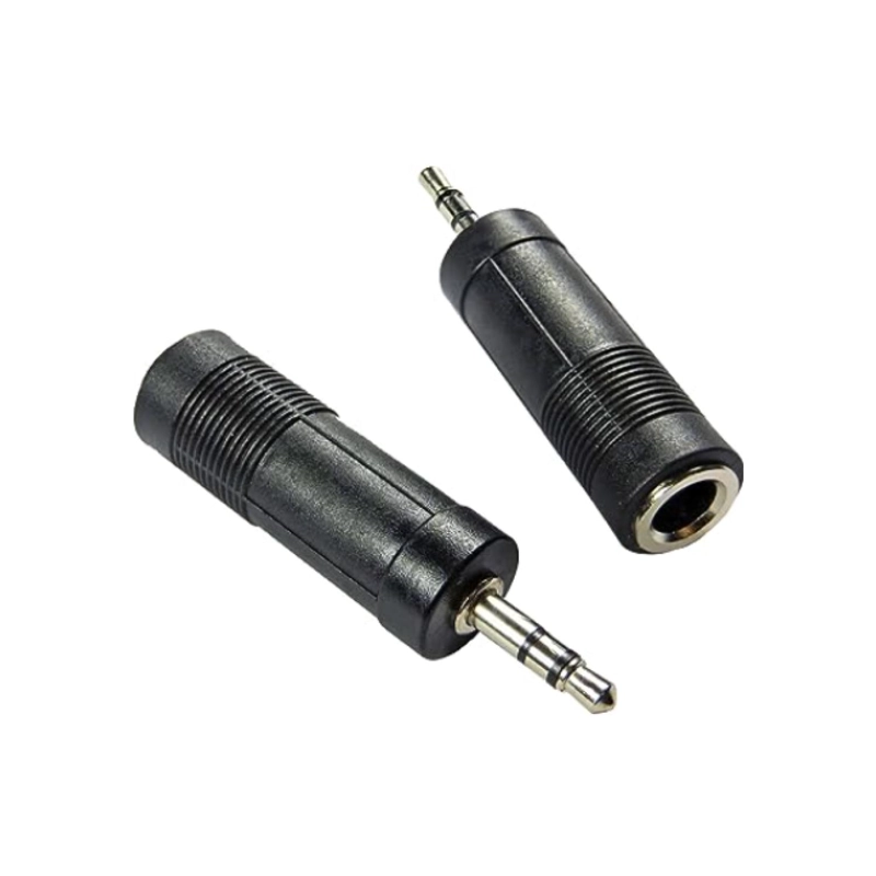 ADAPTADOR MACROTEL DE AUDIO 6.3 MM HEMBRA A 3.5 MM MACHO - 2