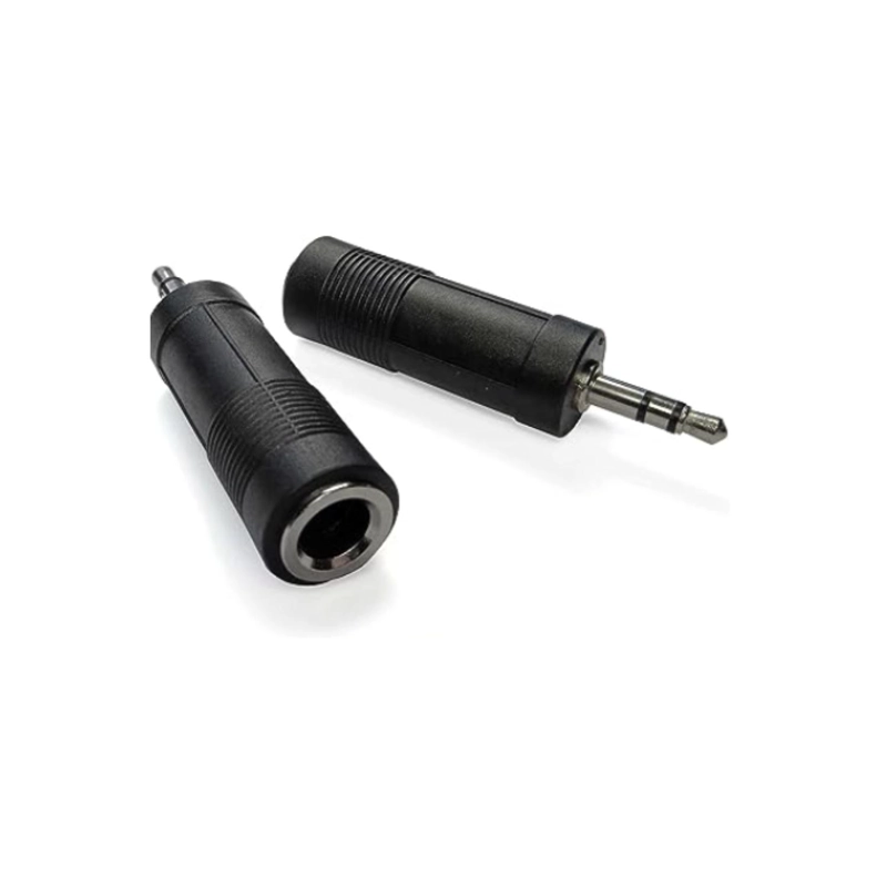 ADAPTADOR MACROTEL DE AUDIO 6.3 MM HEMBRA A 3.5 MM MACHO - 3