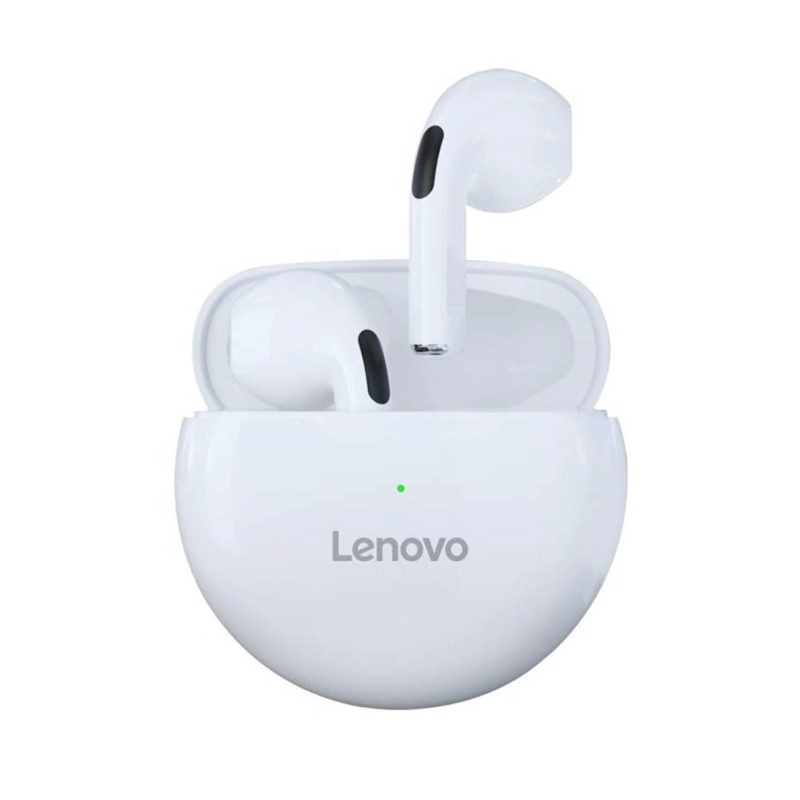 AUDÍFONOS LENOVO IN EAR TRUE WIRELESS RECARGABLE HT38 BLUETOOTH BLANCO - 1