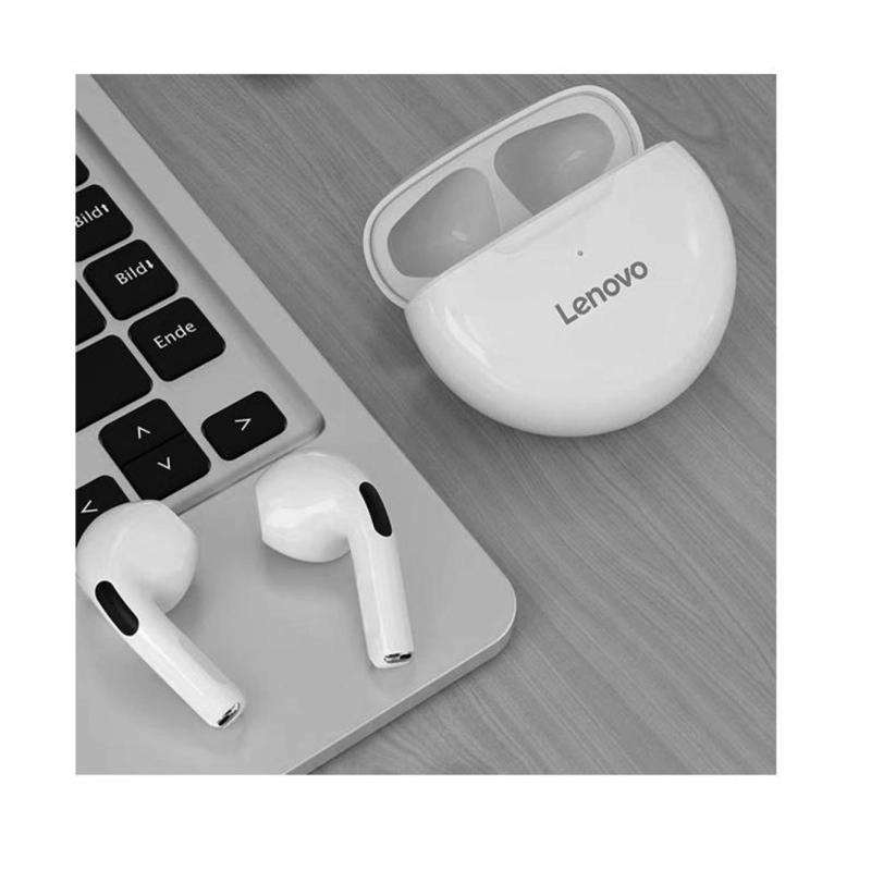 AUDÍFONOS LENOVO IN EAR TRUE WIRELESS RECARGABLE HT38 BLUETOOTH BLANCO - 3