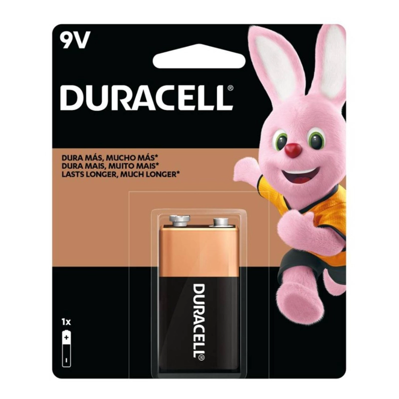 DURACELL PILA BATERÍA DURACELL 9V ALCALINA