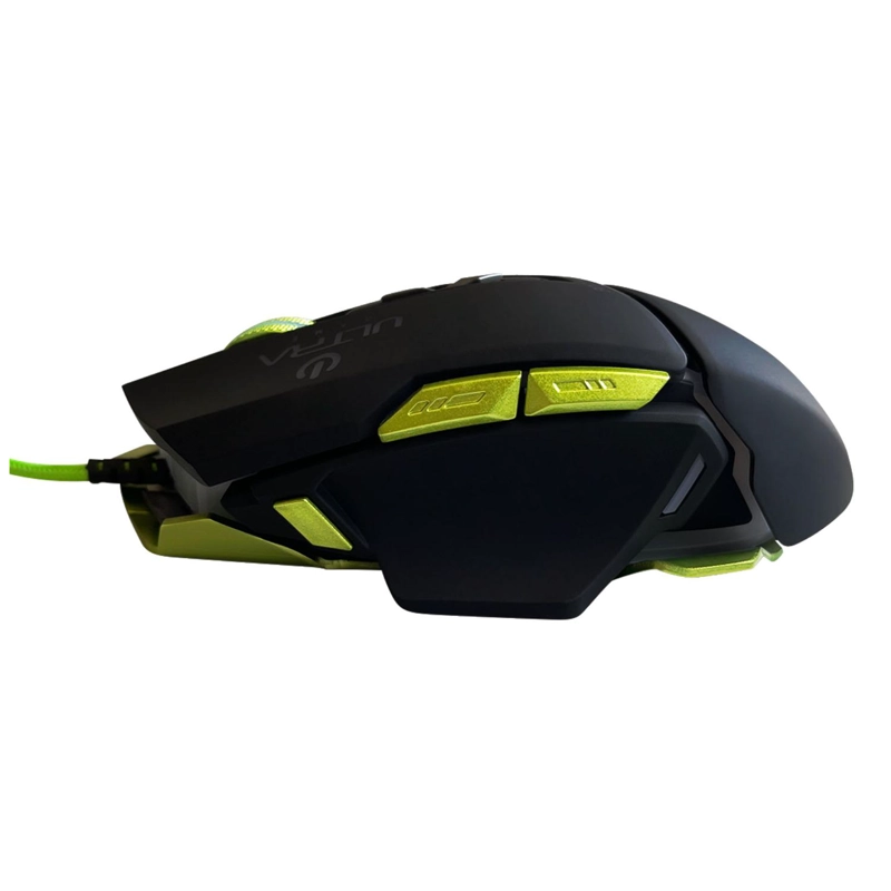 MOUSE ULTRA GAMER ALÁMBRICO  USB ERGONÓMICO 3200DPI RGB X16 - 2