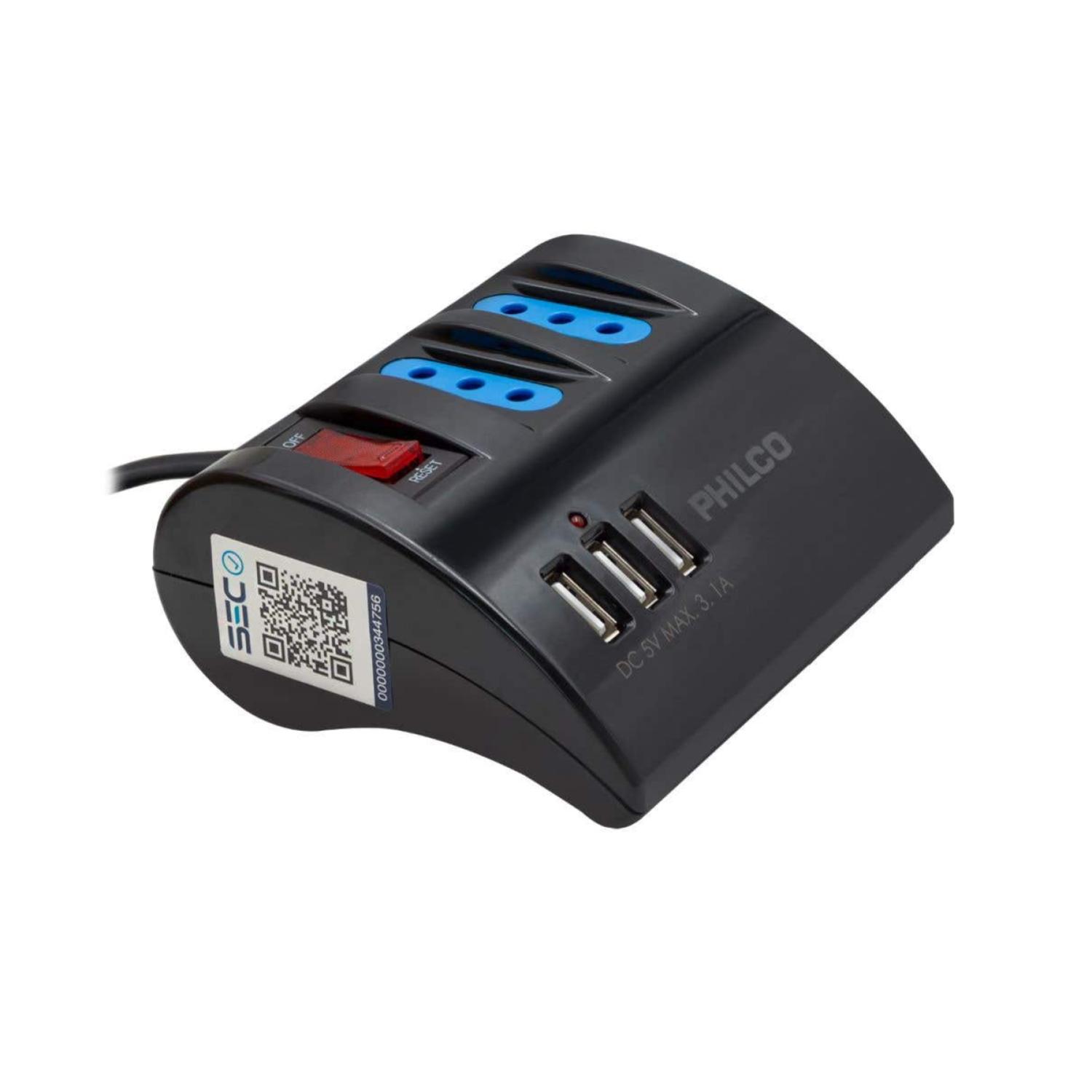 ALARGADOR EXTENSION DE ESCRITORIO SWITCH 1.5MTS EN COLOR NEGRO PHILCO - 1