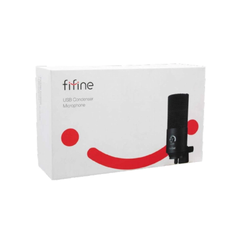 MICROFONO FIFINE CONDENSADOR USB SONIDO PROFESIONAL NEGRO K669B - 4