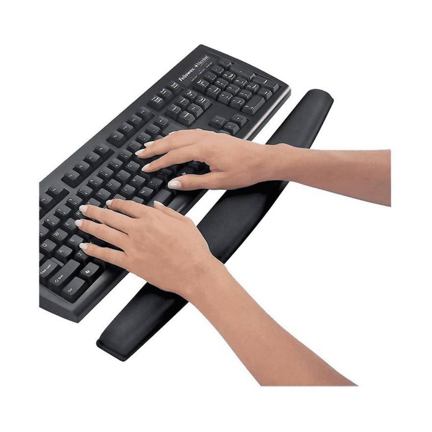 ULTRA PAD TECLADO APOYA MUÑECAS 32X27 NEGRO - 2