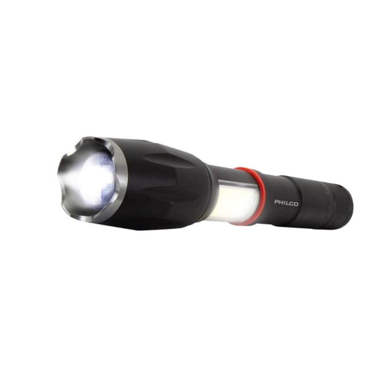 LINTERNA LED PHILCO TIPO CREE 2 LUCES 1000L W936 - 1