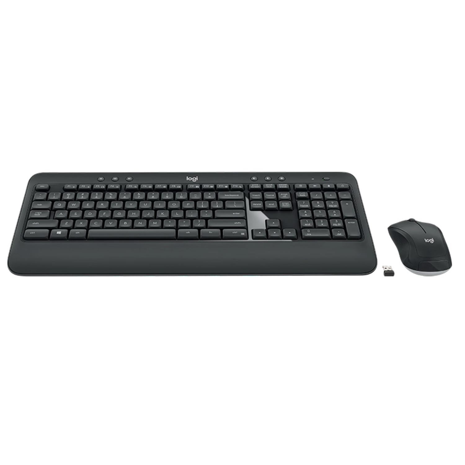 KIT TECLADO Y MOUSE INALAMBRICO USB EN COLOR NEGRO MK540 ADVANCED LOGITECH - 2