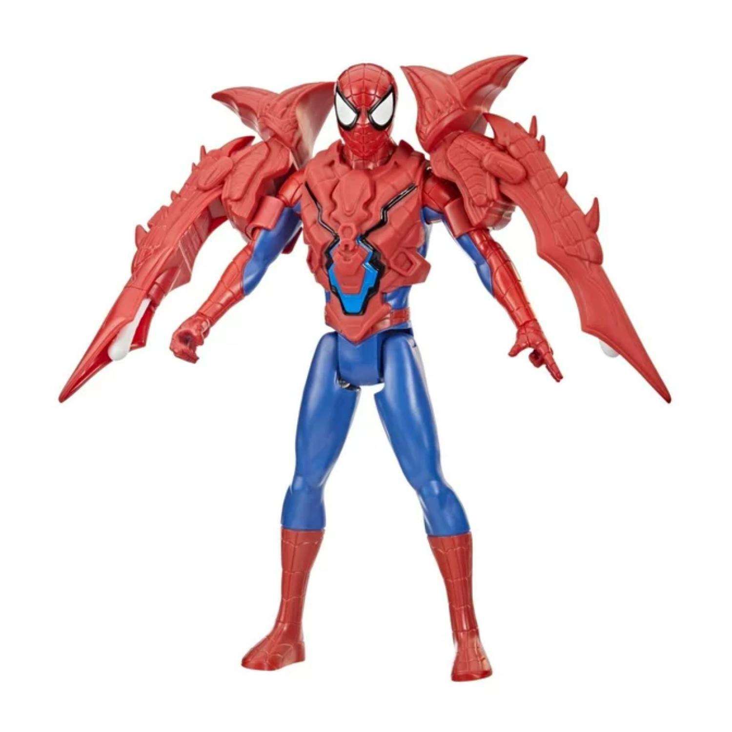 JUGUETE FIGURA DE ACCION SPIDERMAN MECHSTRIKE MONSTER HUNTERS - 1