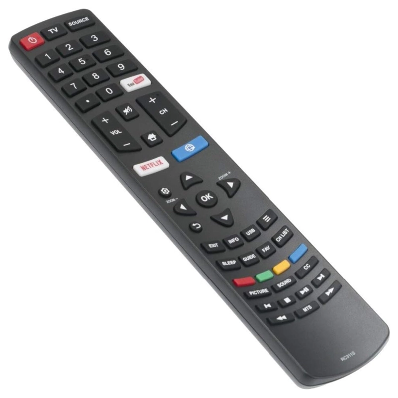 CONTROL REMOTO LBN UNIVERSAL PARA TV TCL DAEWOO PHILCO JVC NEGRO - 2