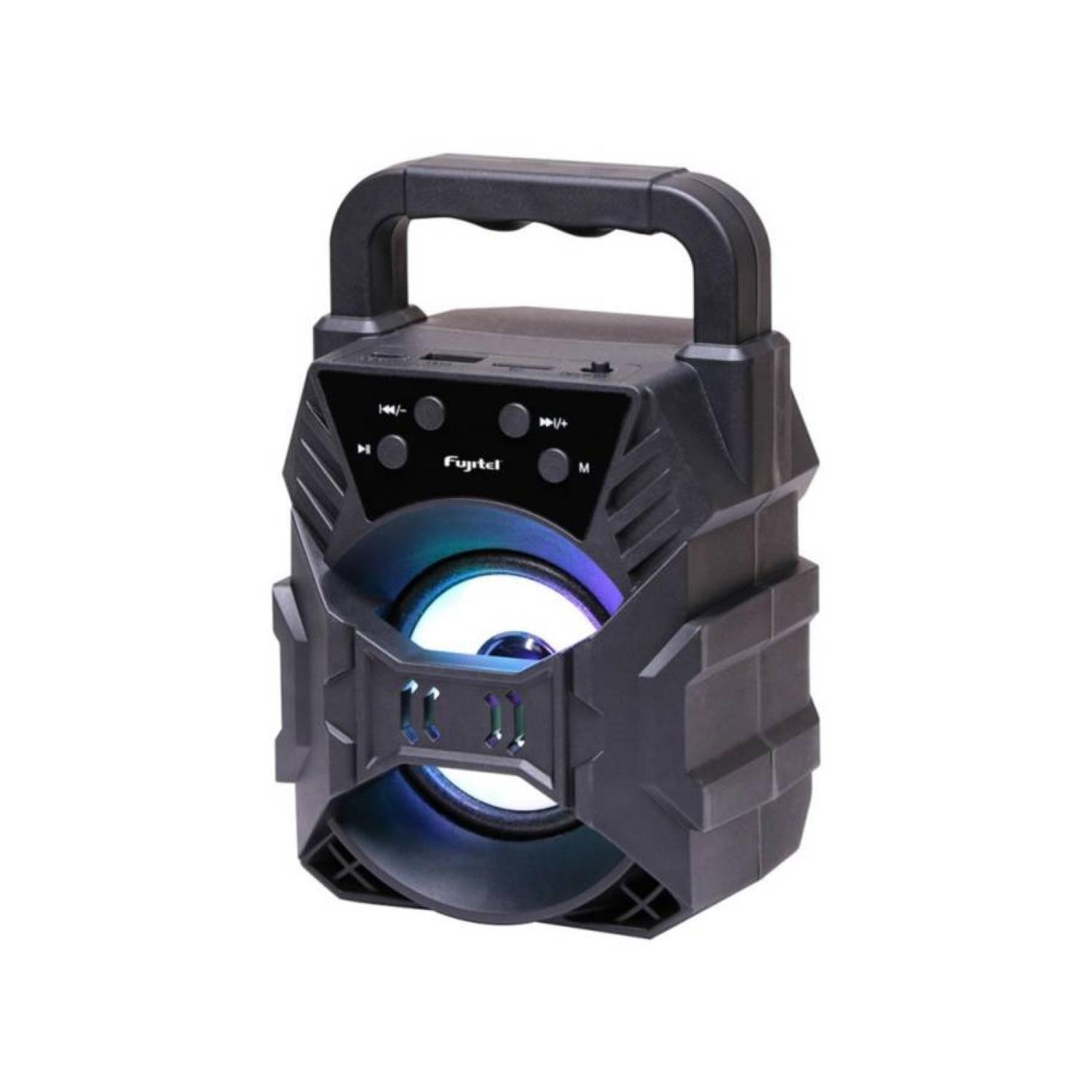PARLANTE BLUETOOTH FUJITEL PORTATIL 5WRMS USB NEGRO - 1