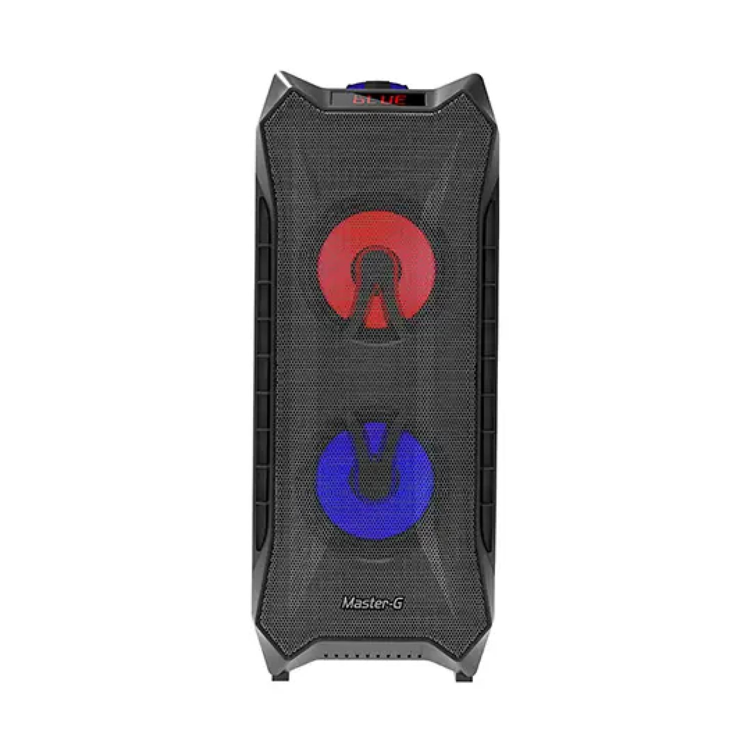 PARLANTE BLUETOOTH MICROFONO USB AUX 10W RMS RGB GLADIATOR MASTER G - 1