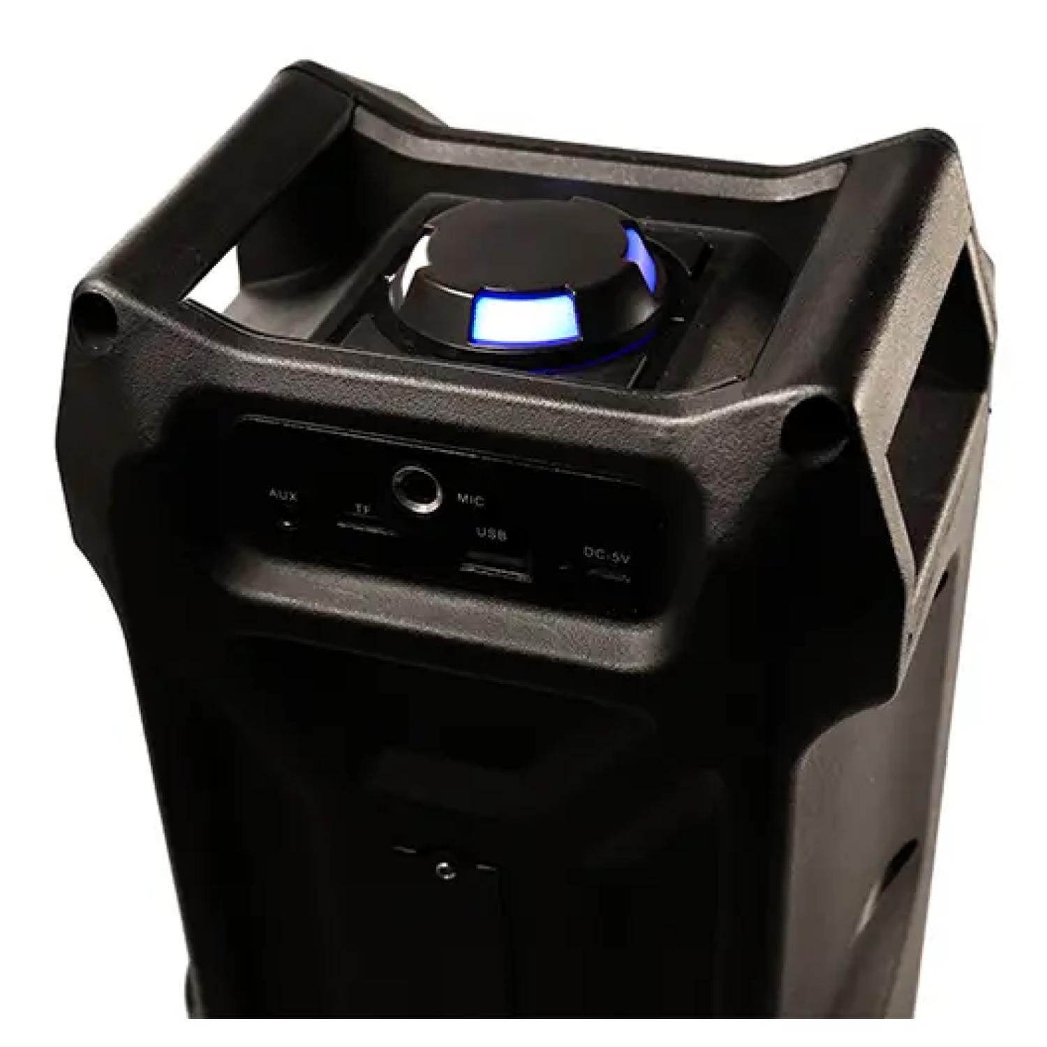 PARLANTE BLUETOOTH MICROFONO USB AUX 10W RMS RGB GLADIATOR MASTER G - 3