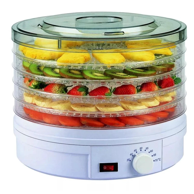 DESHIDRATADOR DE ALIMENTOS 5 BANDEJAS 250W BLANCO BLANIK - 1
