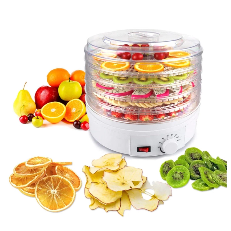DESHIDRATADOR DE ALIMENTOS 5 BANDEJAS 250W BLANCO BLANIK - 3