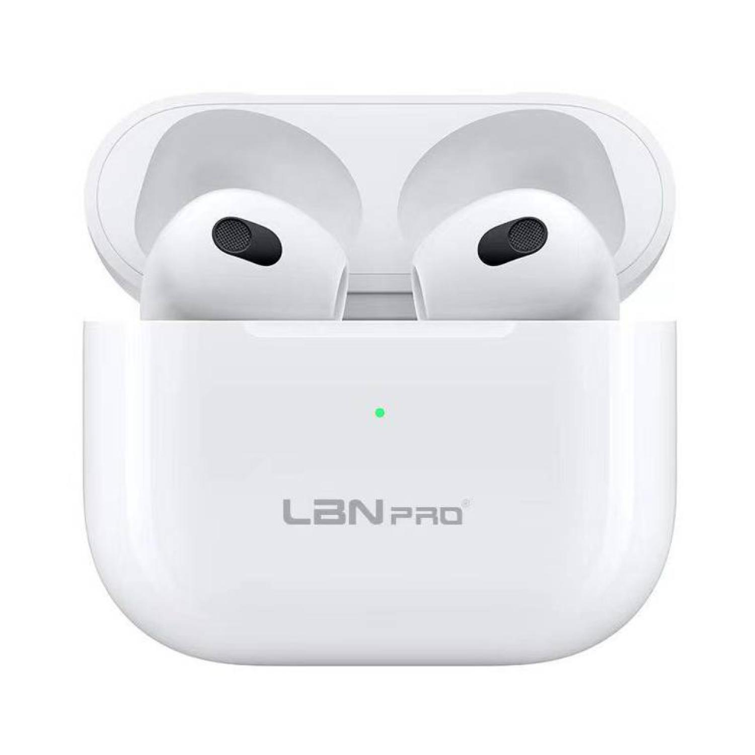AUDIFONOS BLUETOOTH TWS RECARGABLES BLANCO ANC PRO - 1