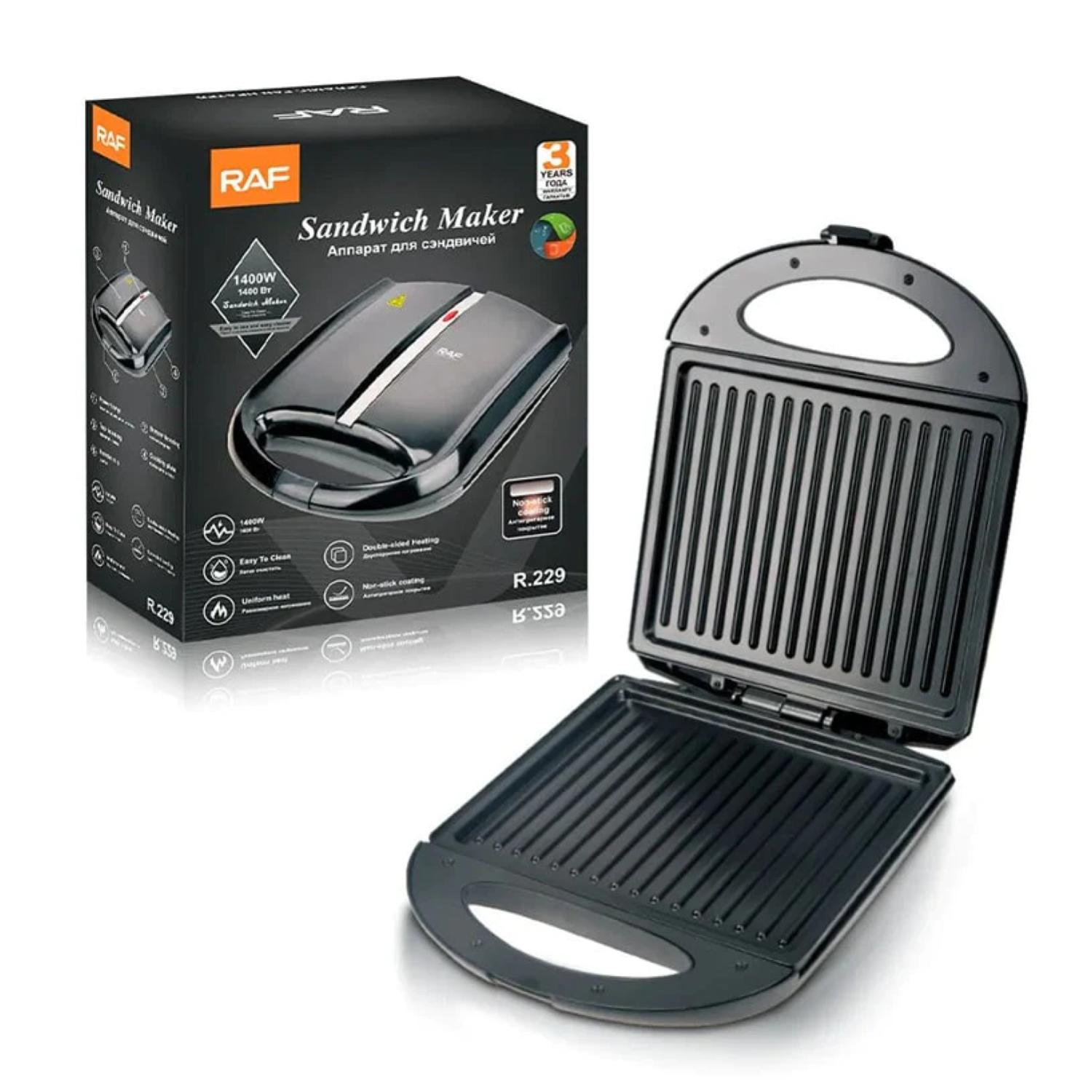 PANINI SANDWICHERA ELECTRICA TOSTADORA GILL R229 - 4
